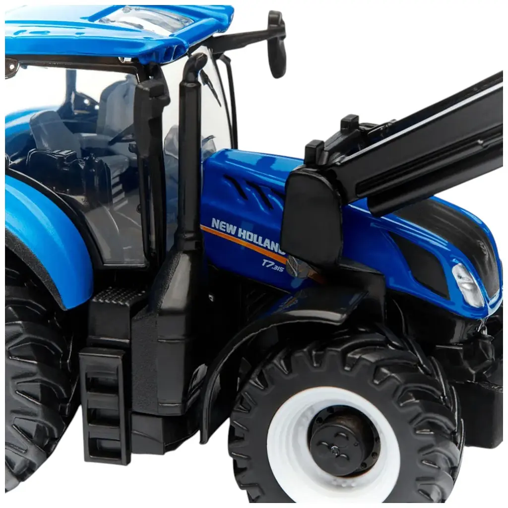 Детская игрушка ТехноК 9666TXK трактор New Holland T7.315 с фронтальным погрузчиком - фото 6