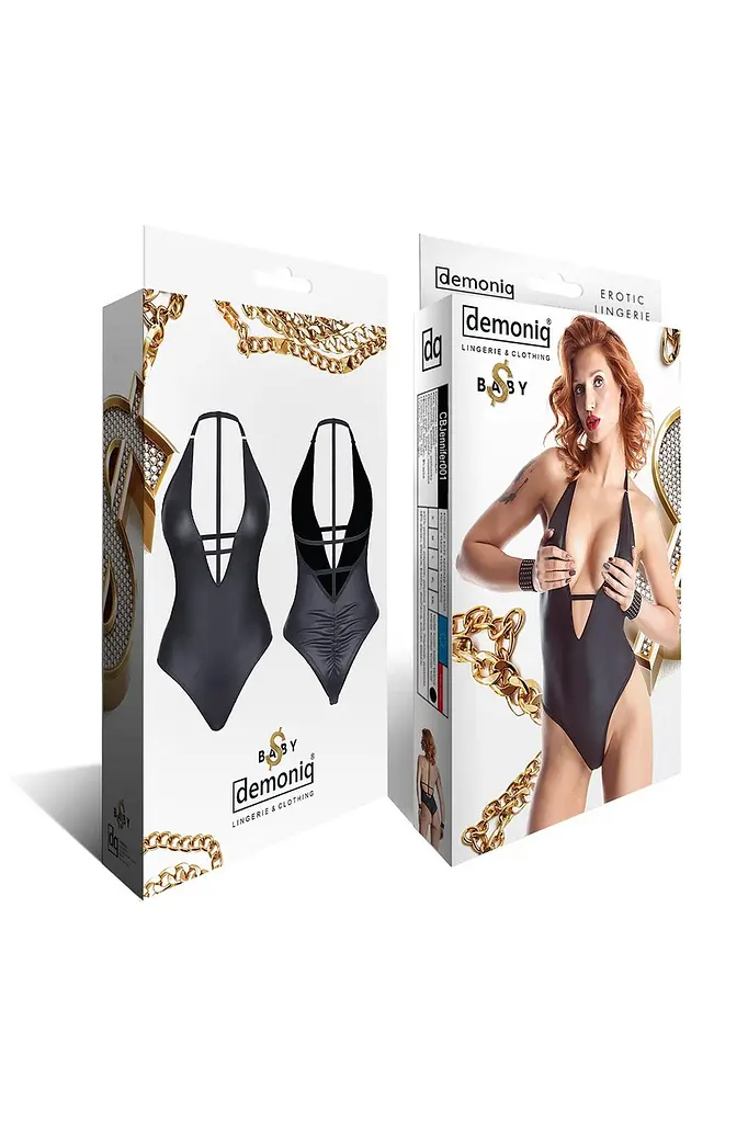 Боди Demoniq JENNIFER001 S черный - фото 7