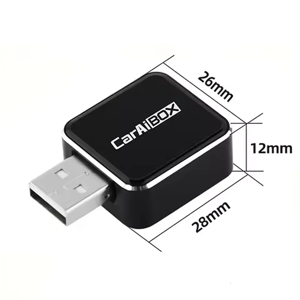 Бездротовий USB Адаптер CarAIBOX 2в1 для автомобіля з Apple CarPlay або Android Auto, WiFi 5G, Bluetooth 5.0 (пошкоджене пакування) - фото 8
