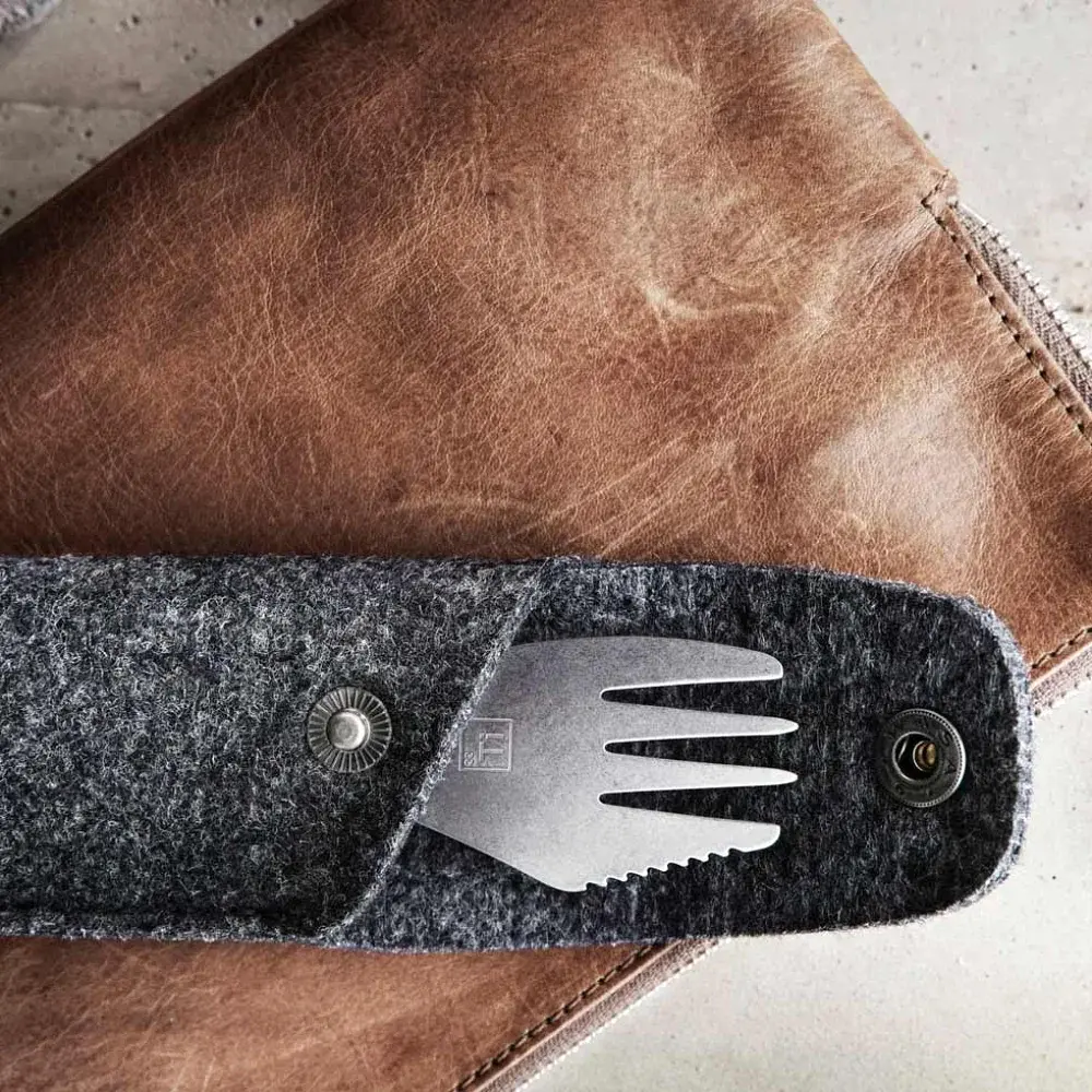 Ловилка Light my fire Swedish Spork Kit Titanium - фото 3