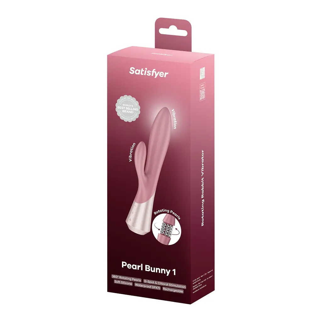 Вибратор-кролик Satisfyer Pearl Bunny 1 - фото 9