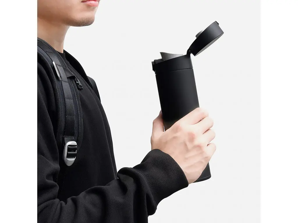 Термос MiJia Vacuum Bottle 2 480ml (MJBWB02WC) Black - фото 5