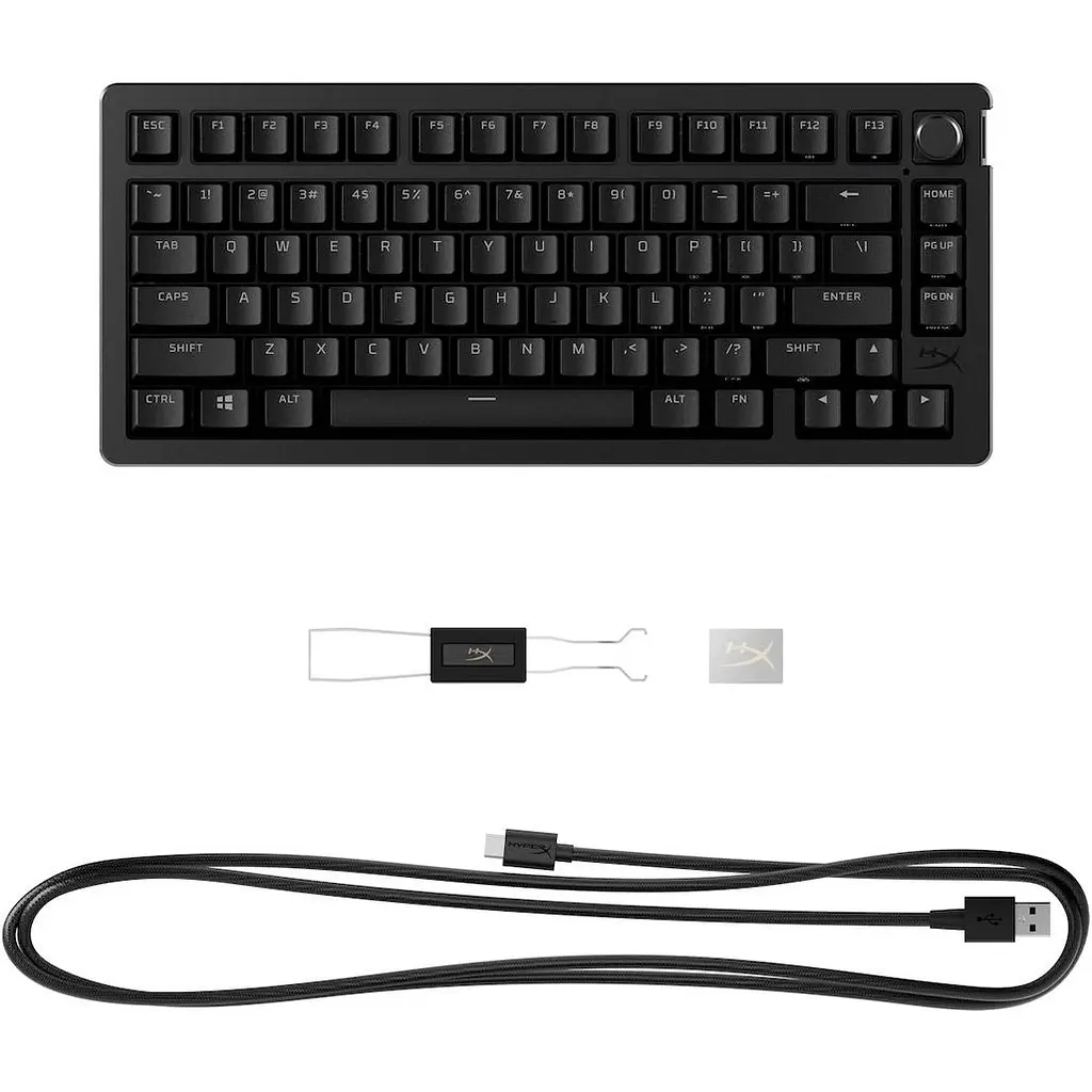 Клавіатура HyperX Alloy Rise 75 Black UA (91Y91AA) [126664] - фото 5