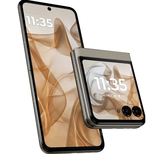 Смартфон Motorola Razr 50 8/256GB Beach Sand UA UCRF - фото 6