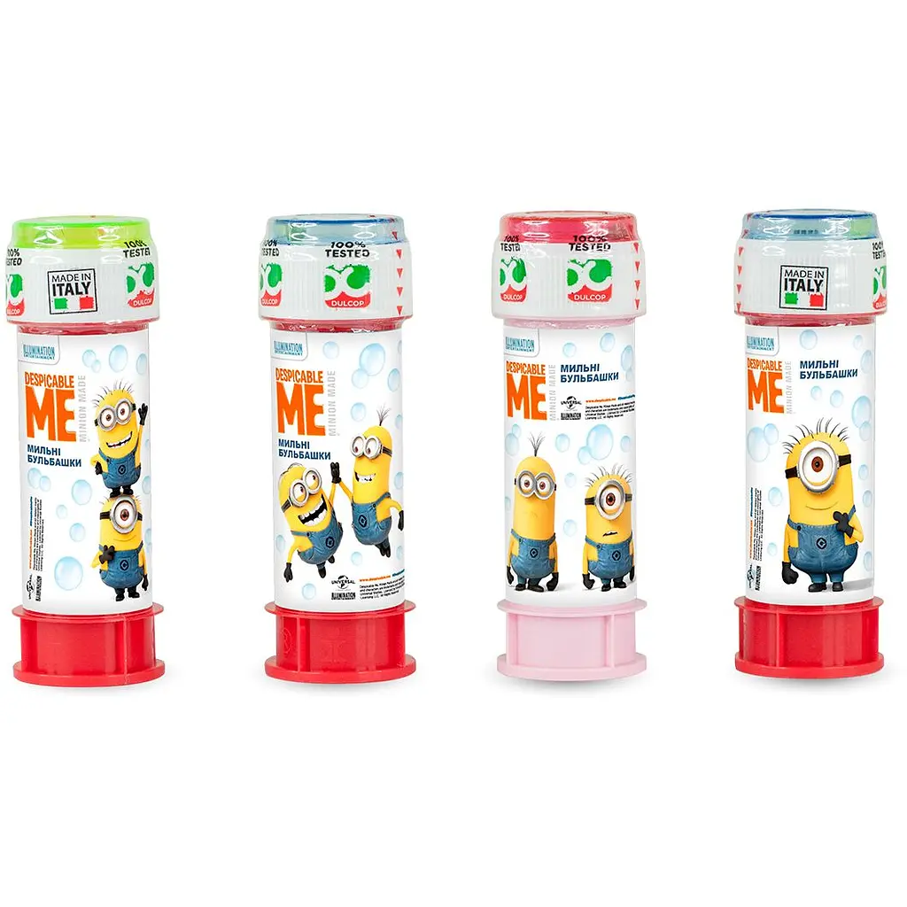 Мильні бульбашки Dulcop Despicable Me Посіпаки, 60 мл (103001110078) - фото 3