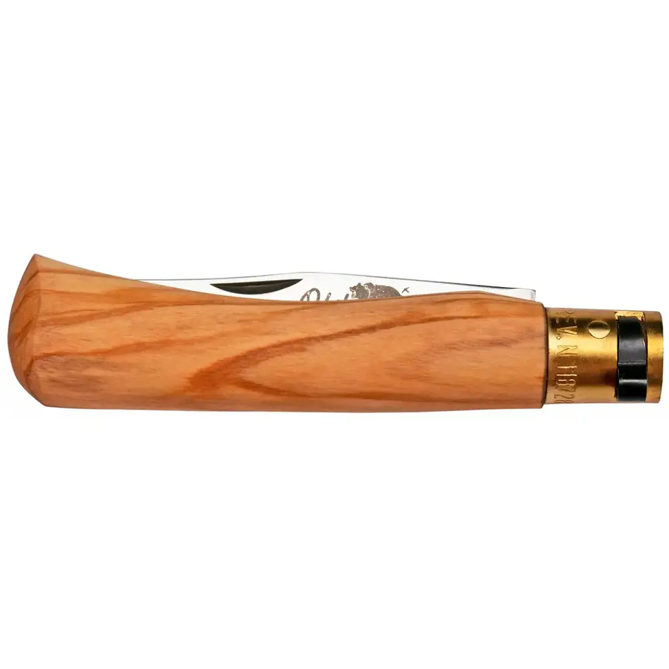 Ніж Old Bear Classic M, 420 steel, Оливковий wood - фото 4