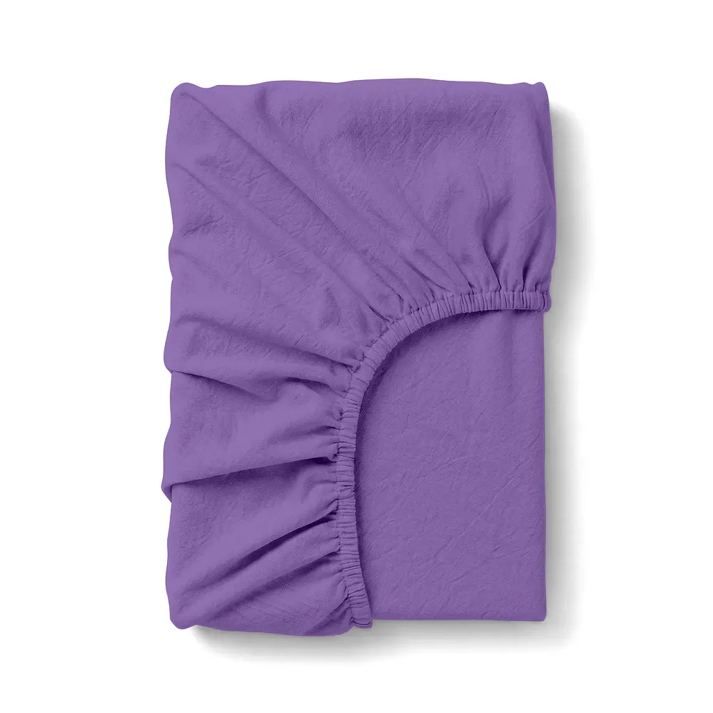 Простирадло на резинці з вареної бавовни 180х200х30 LAVENDER COSAS (2200000022653)