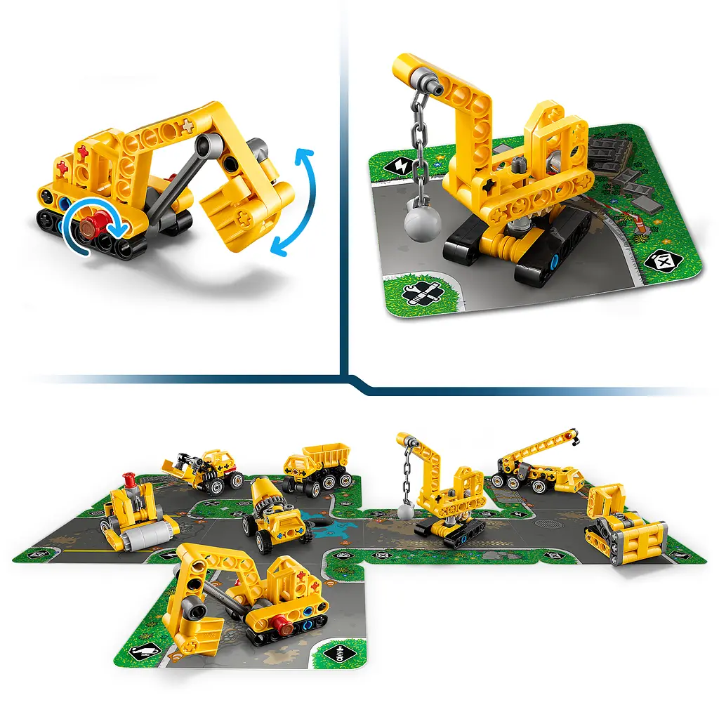 Конструктор LEGO Technic Потужні машини 44 ел. (42233) - фото 8