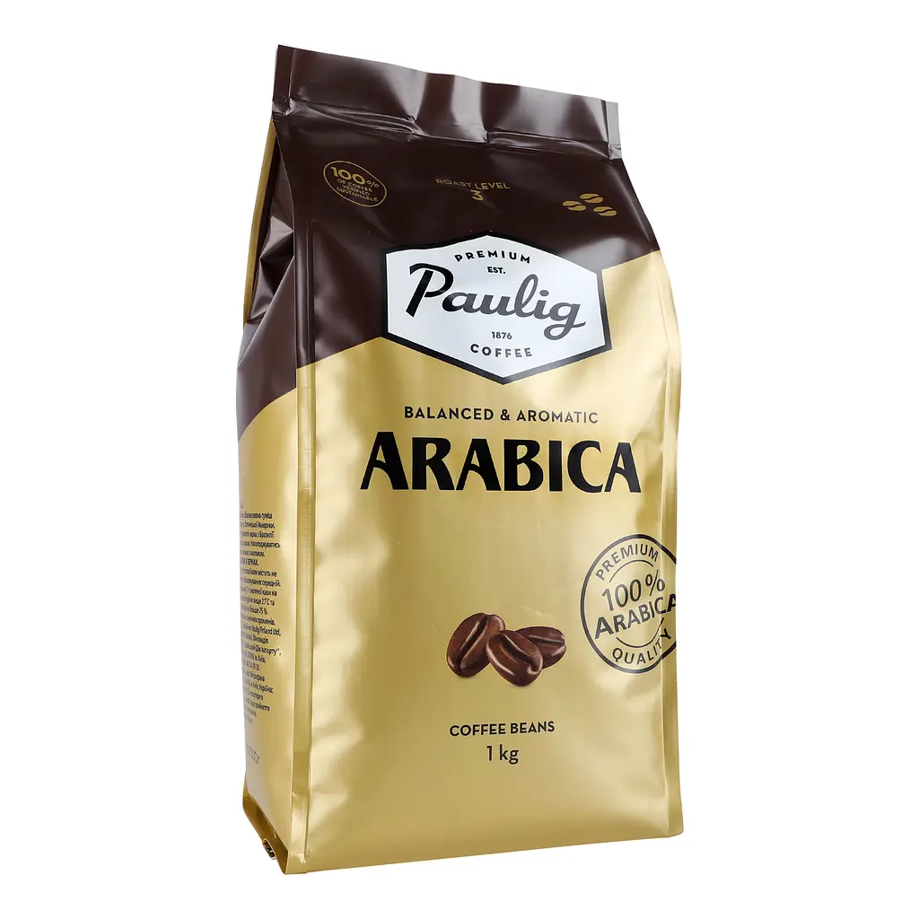 Кава в зернах Paulig Arabica 1 кг (923) - фото 2