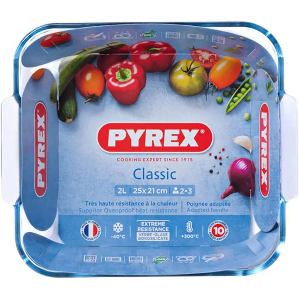 Форма для запекания Pyrex Classic 25x21 см (220B000/7646) - фото 4