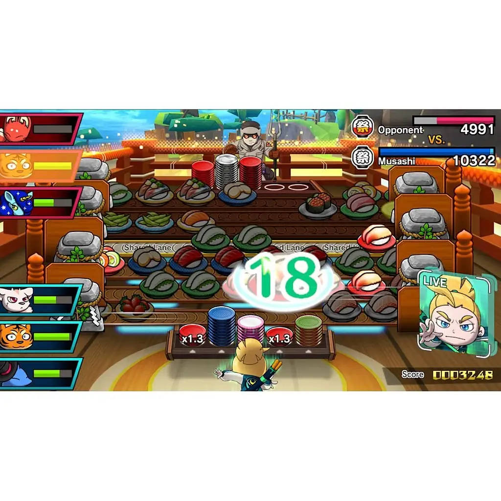 Гра Sushi Striker: The Way of Sushido для Nintendo Switch (EN) [78374] - фото 5