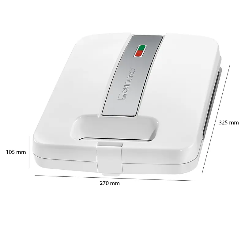 Сендвічниця CLATRONIC ST 3629 White - фото 2