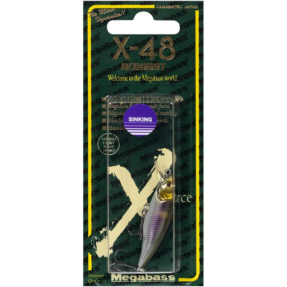 Воблер Megabass X-48 Acrobat S 48mm 3.2g Wagin Setsuki Ayu - фото 2
