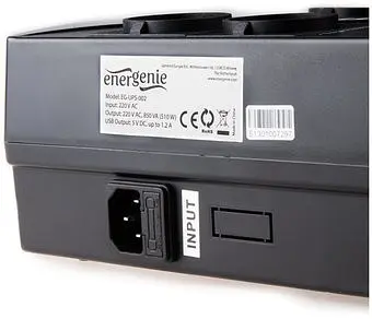 Джерело безперебійного живлення EnerGenie EG-UPS-002 850VA - фото 3