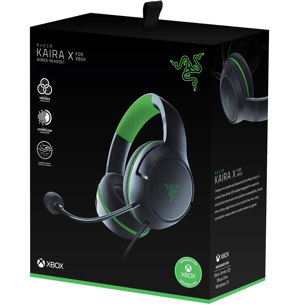 Наушники Razer Kaira X for Xbox Black (RZ04-03970100-R3M1) - фото 6