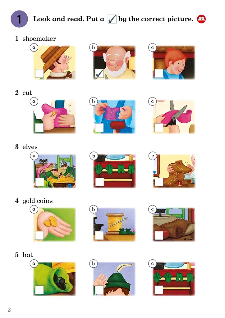 The Elves and the Shoemaker. Activity Book. Ladybird Readers. Level 3 - фото 4