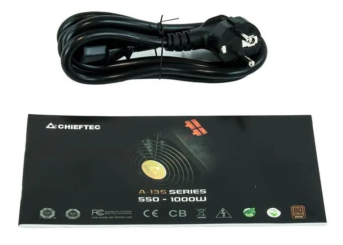 Блок живлення Chieftec A-135 1000W 80+ Bronze (APS-1000CB) Black Б/в,U1 - фото 5