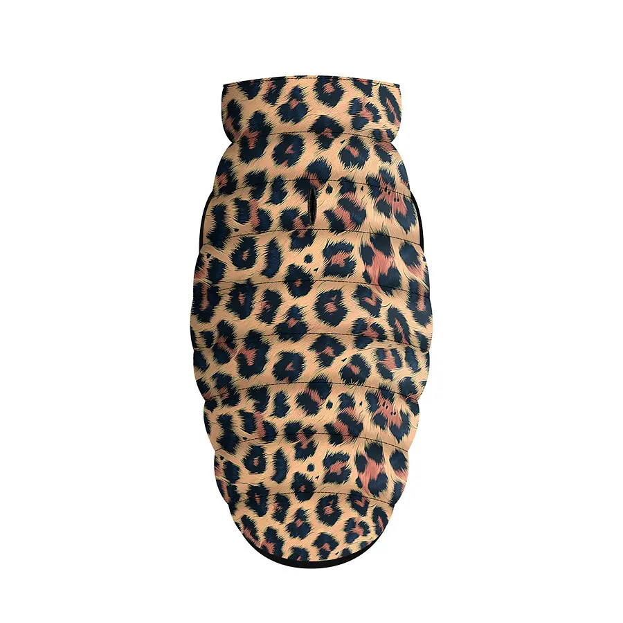 Курточка для собак Collar Waudog Clothes рисунок "Леопард", M45, В 61-65 см, С 38-42 см - фото 4
