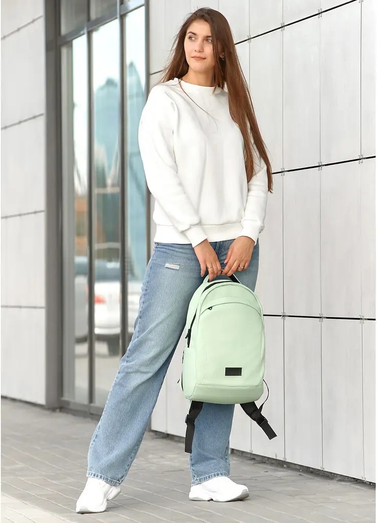 Рюкзак унісекс Sambag Zard LZN м'ята 46 х 28 х 13 см (25000014) - фото 4
