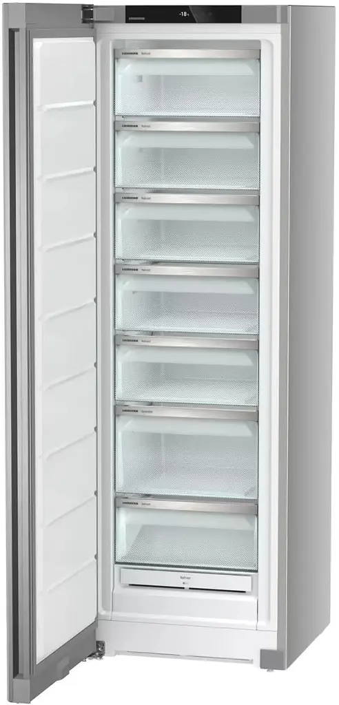 Liebherr Морозильна камера, 185.5x59.7х67.5, 271л, 1дв., D, NF, диспл внутр., сірий - фото 4