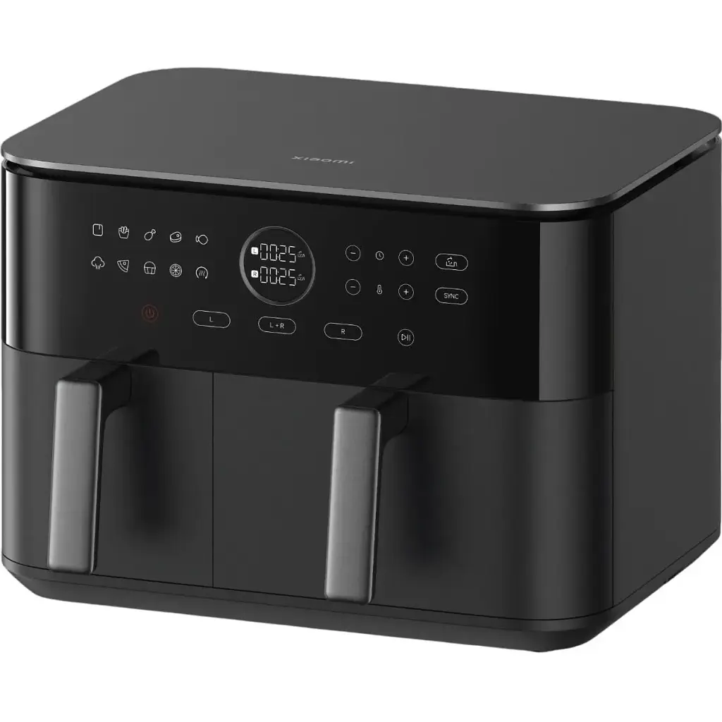 Мультипіч Xiaomi Dual Zone Air Fryer 10L Black [155031] - фото 2
