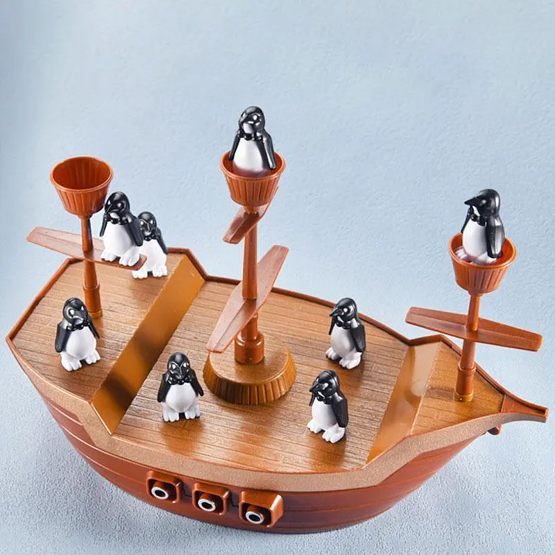 Настільна інтерактивна гра Ummi 707-61 Pirate Boat Balancing Game Brown - фото 3