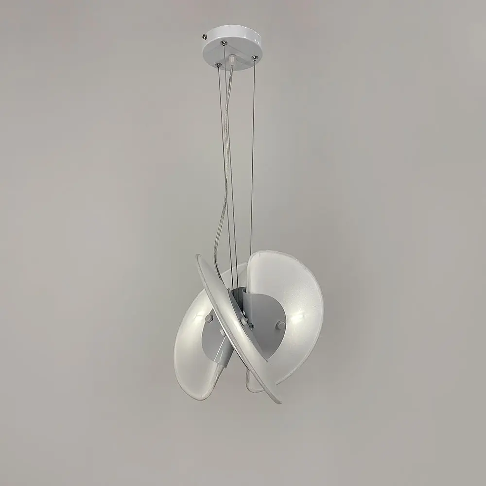 Футуристическая люстра в белом корпусе Ø 30 см Ст. PLP 07-300 Line F - фото 2