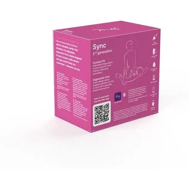 Вібратор We-Vibe SYNC 2 Rose - фото 10