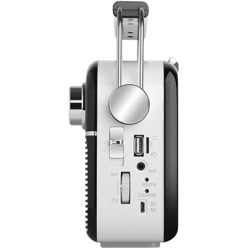 Радиоприемник портативный REAL-EL X545 Black - фото 4