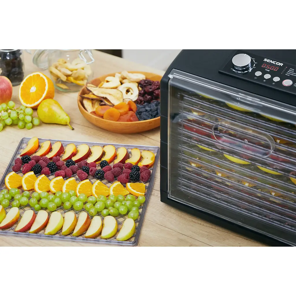 Сушилка для овощей и фруктов Sencor SFD 6600BK - фото 15