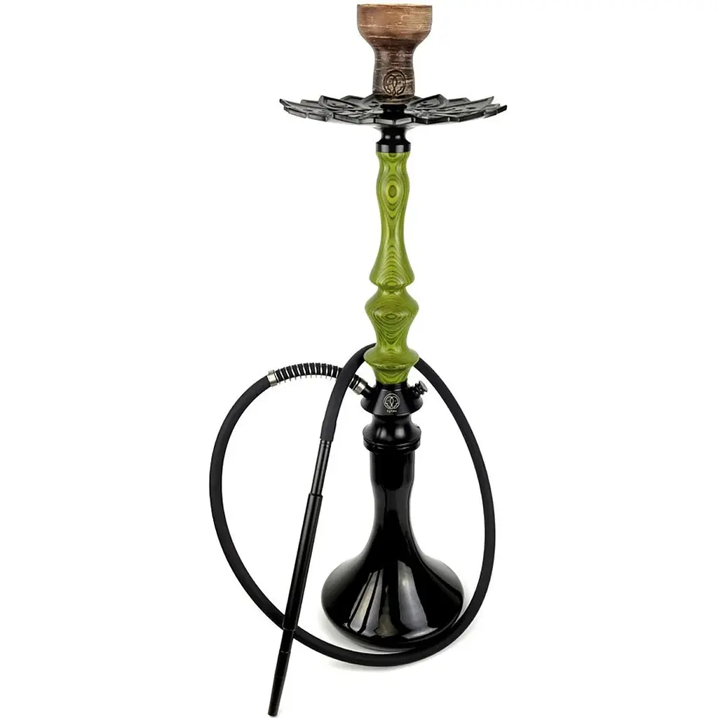 Кальян KARMA HOOKAH 3.3 Green (Craft Black) - фото 2
