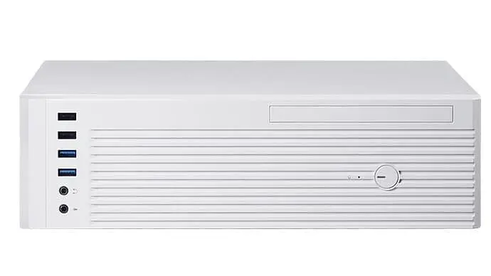 Корпус Chieftec UNI BE-10W-300 300W SLIM FF White (BE-10W-300) - фото 3