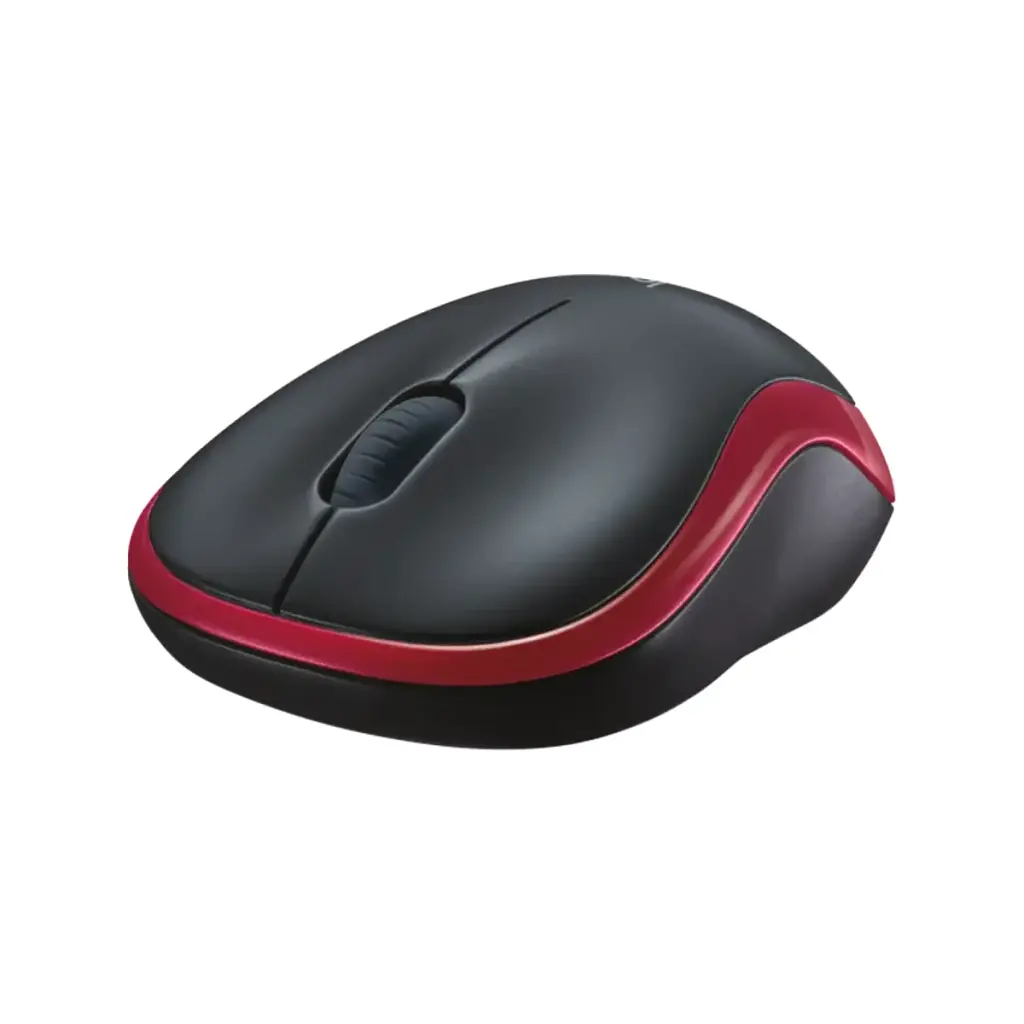 Мишка Logitech M185 Wireless Red (910-002237)