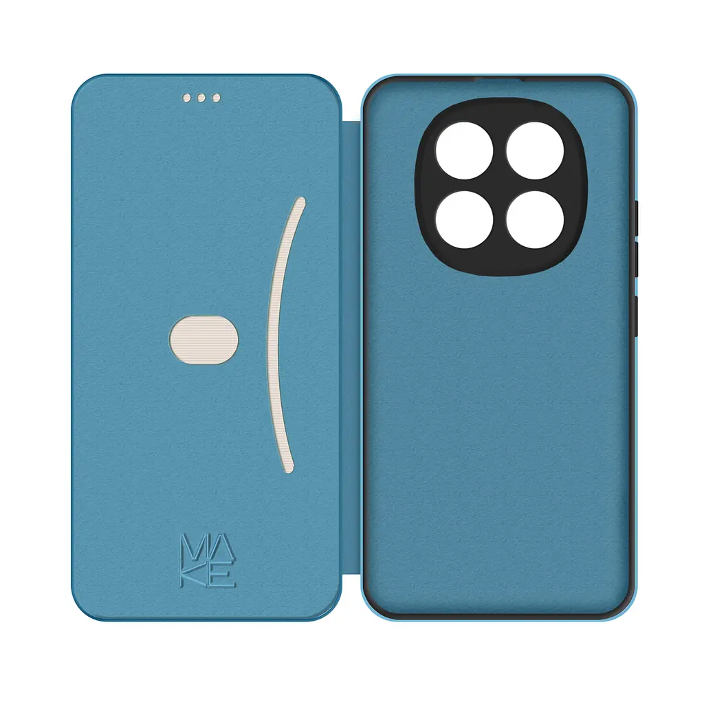 Чохол-книжка MAKE Xiaomi Redmi Note 15 Flip Glacier Blue - фото 4