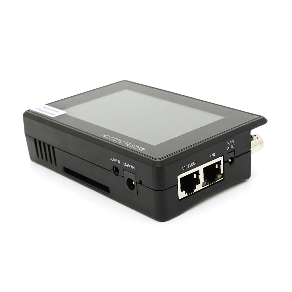 Тестер для камер відеоспостереження Voltronic IPC-1800 PLUS, c 4" сенсорним дисплеєм, підтримує IP, CVI, TVI, AHD 4K, Wi-Fi, LAN, BNC, 12V, POE - фото 5