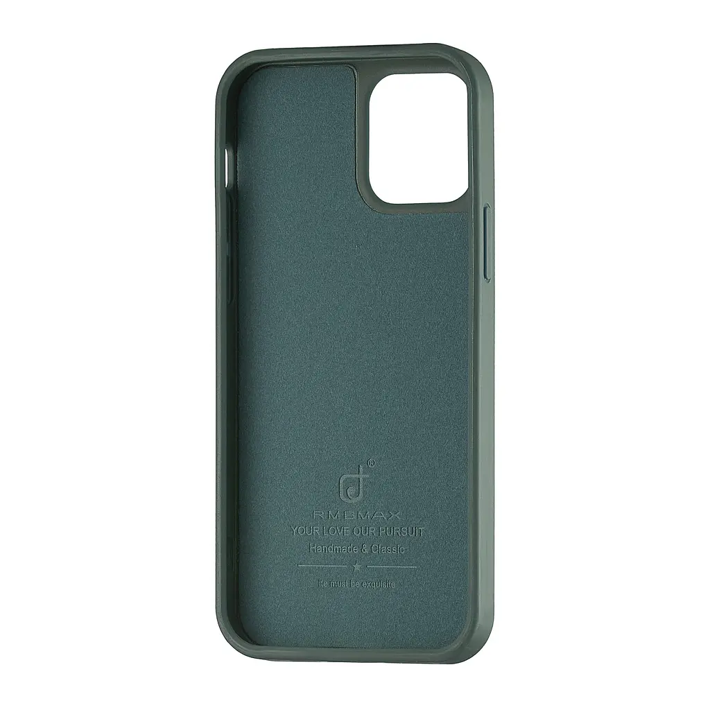 Чохол Jinduka Leather Ringo iPhone 12 Pro Green - фото 3