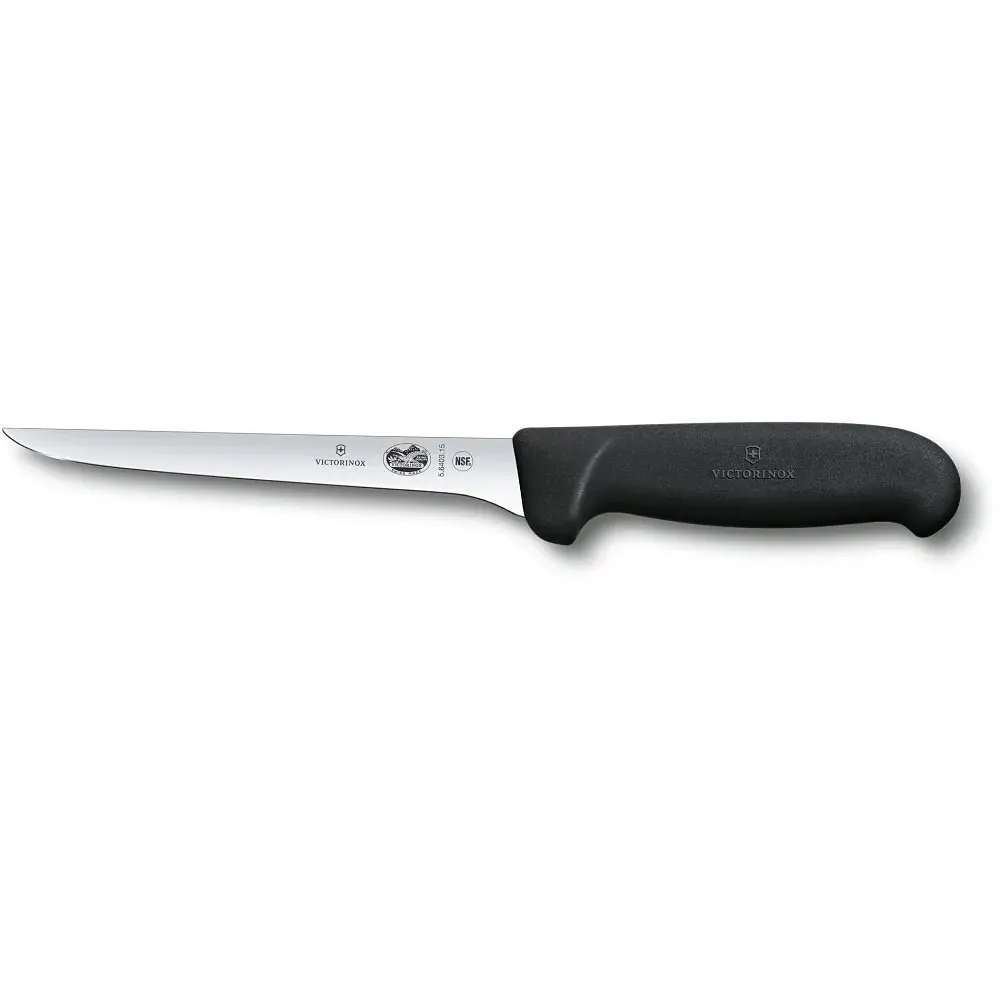 Кухонний ніж Victorinox Fibrox Boning лезо 15см з чорн. ручкою