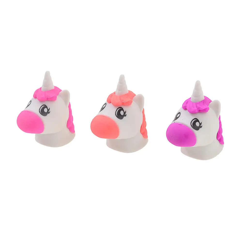Гумка-насадка на олівець Yes Unicorn 3 кольори 560499
