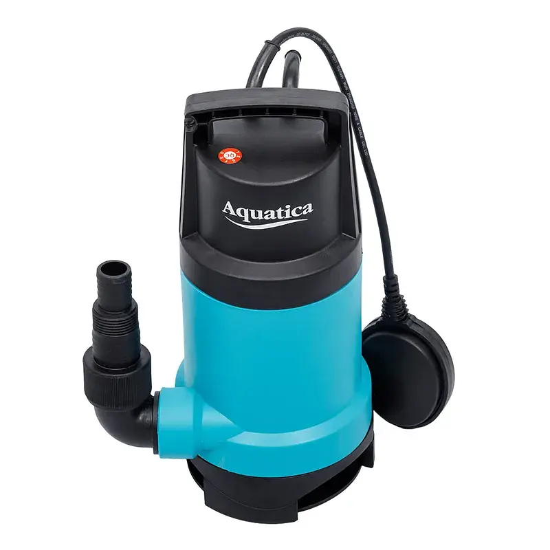Насос дренажний садовий 0.55кВт Hmax 8м Qmax 180л/хв (част. до 30мм) AQUATICA (773174) - фото 4