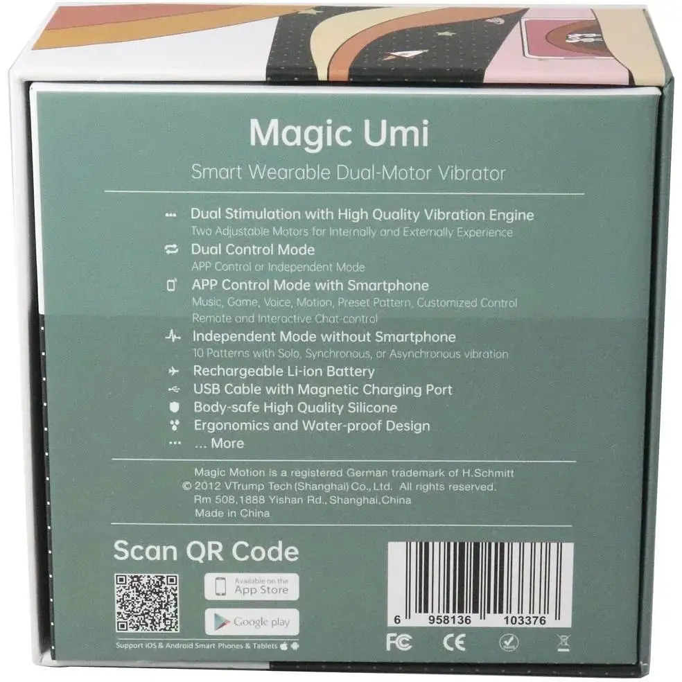 Смарт-вібратор Magic Motion Umi Red - фото 7
