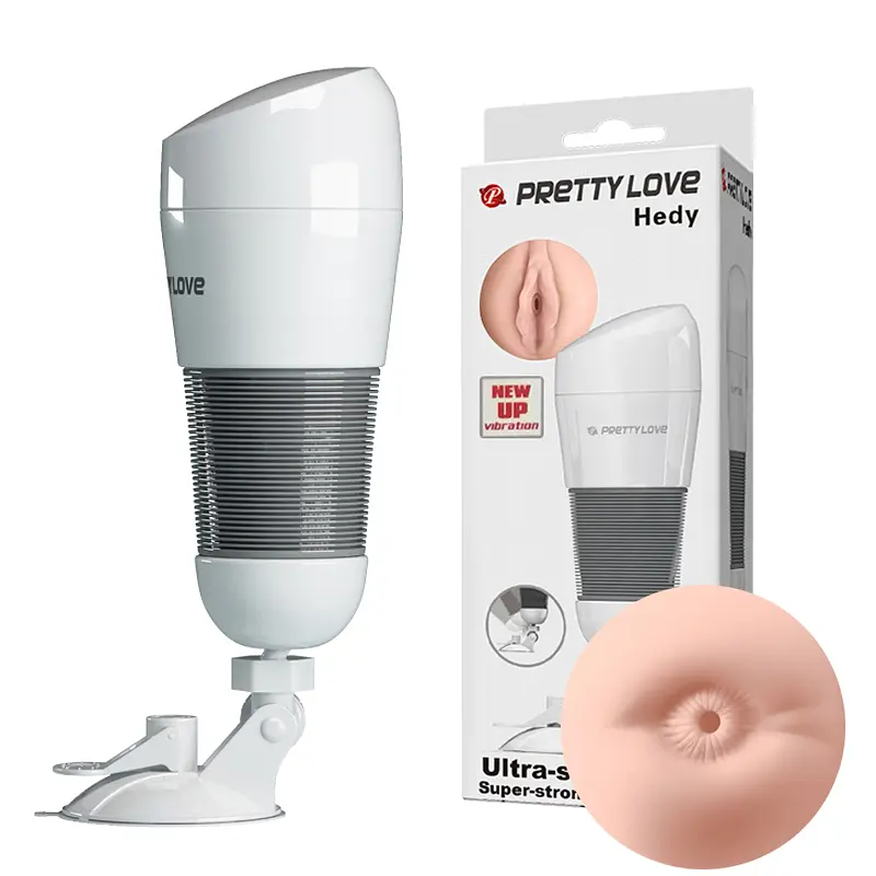 Мастурбатор Pretty Love Hedy Anus Flesh Vibro, 27 см (тілесний)