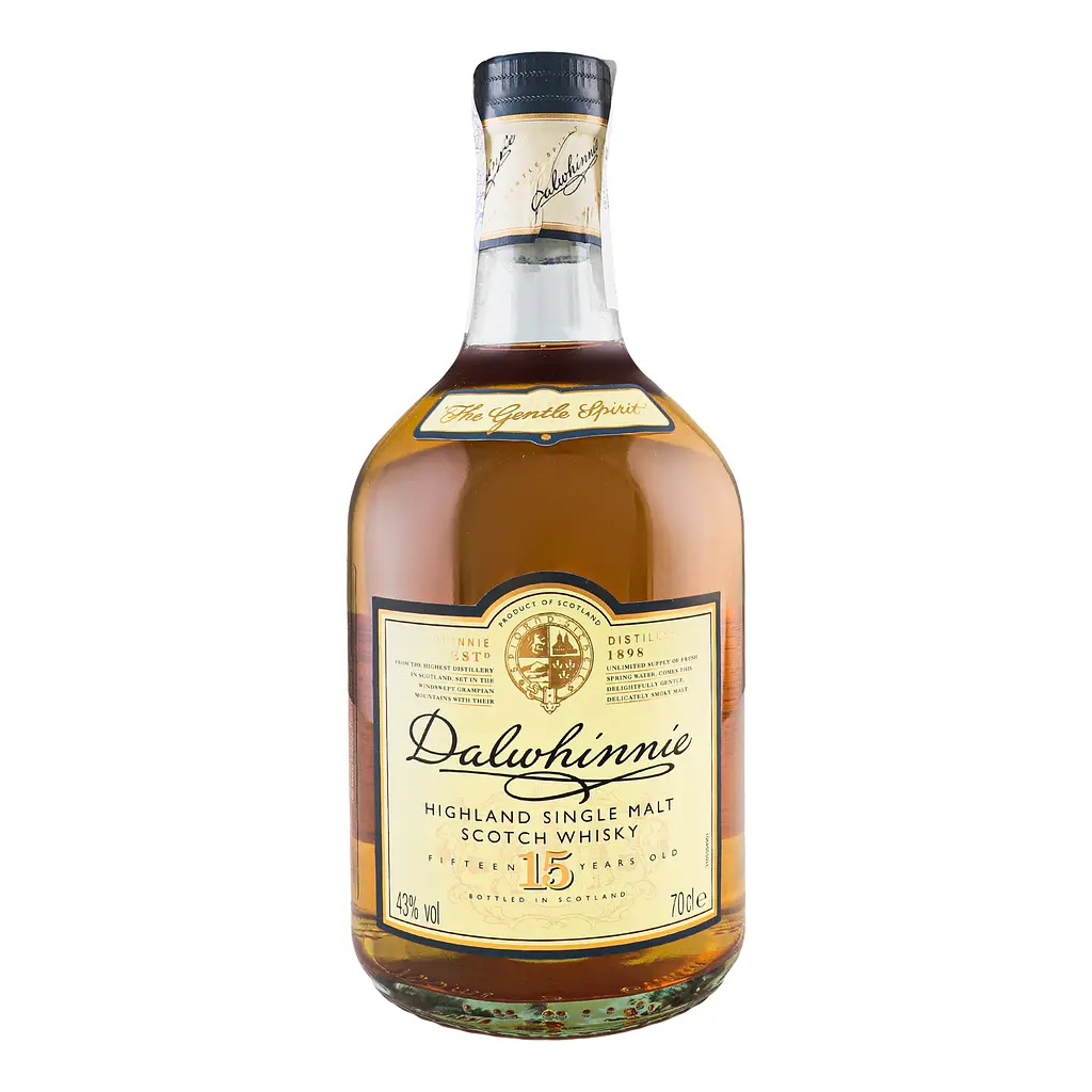 Виски Dalwhinnie 15 yo Single Malt Scotch Whisky 43% 0.7 л в подарочной упаковке - фото 2