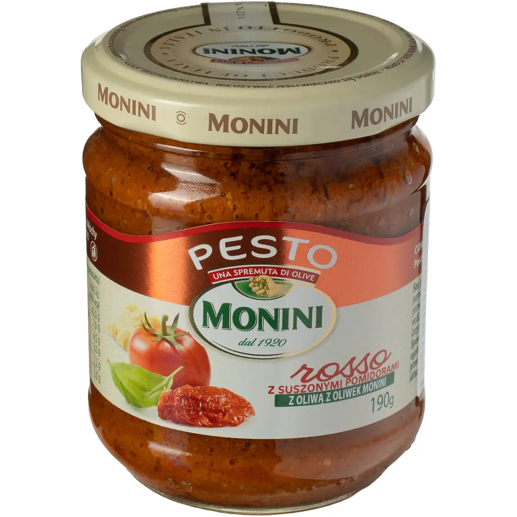 Соус Monini Pesto Rosso з в'яленими томатами 190 г - фото 2