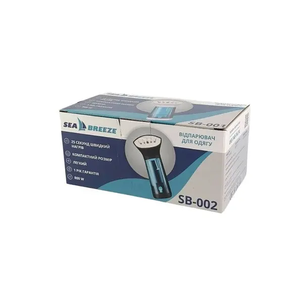 Вертикальный отпариватель Sea Breeze SB-002 портативный для отпаривания одежды штор мини утюг 800 Вт - фото 6