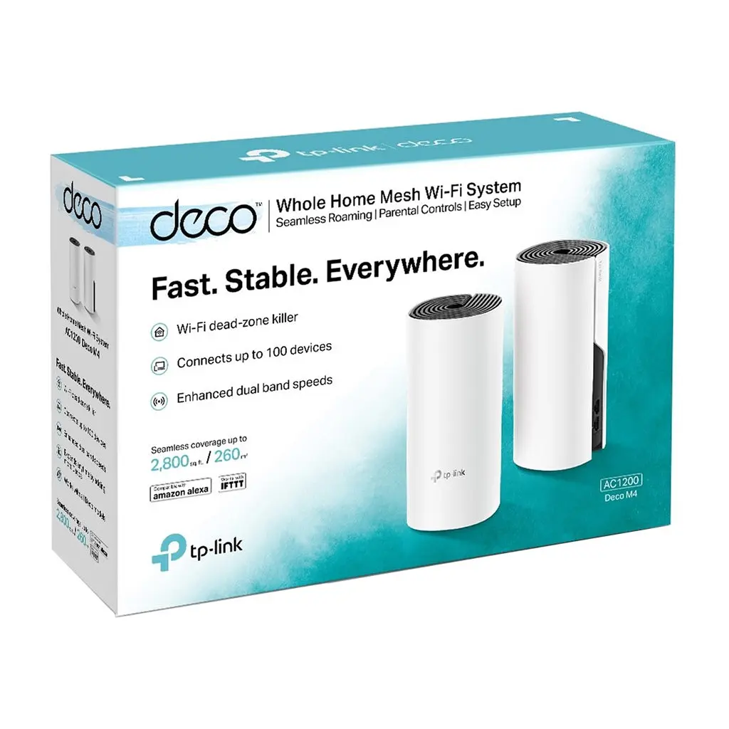 Точка доступу Wi-Fi TP-Link DECO-M4-2-PACK - фото 5