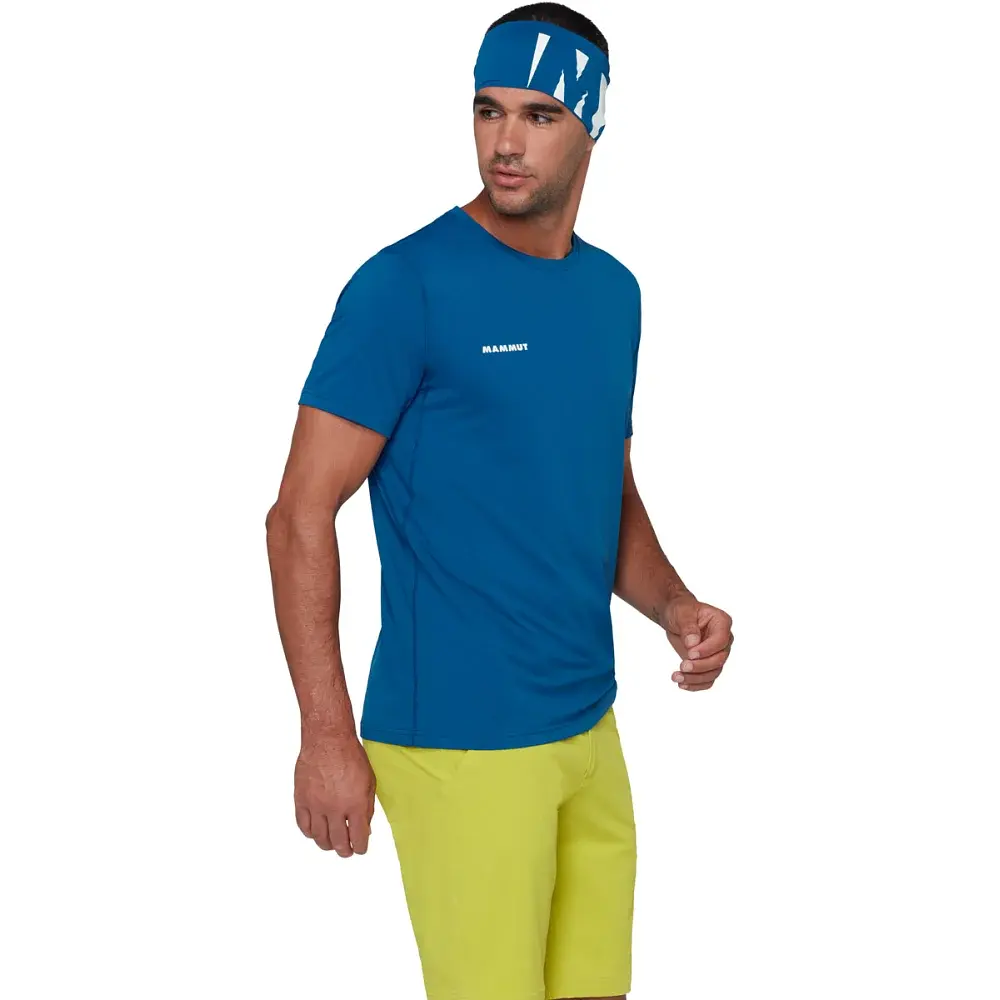 Футболка Mammut Selun FL T-Shirt L tschiel - фото 3