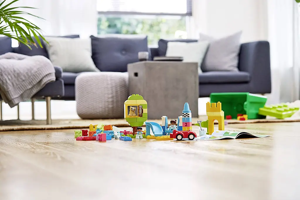 Конструктор LEGO DUPLO® Велика коробка з кубиками 85 деталей (10914) - фото 9