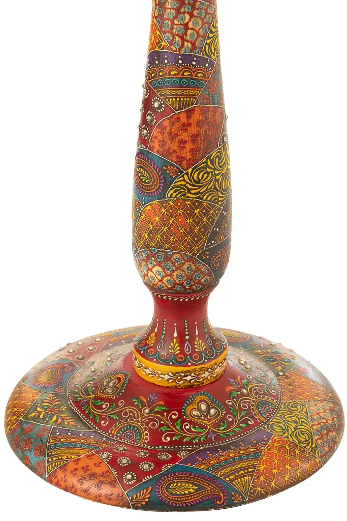 Кавовий столик J-line в індійському стилі 30х60 см (50580) - фото 4