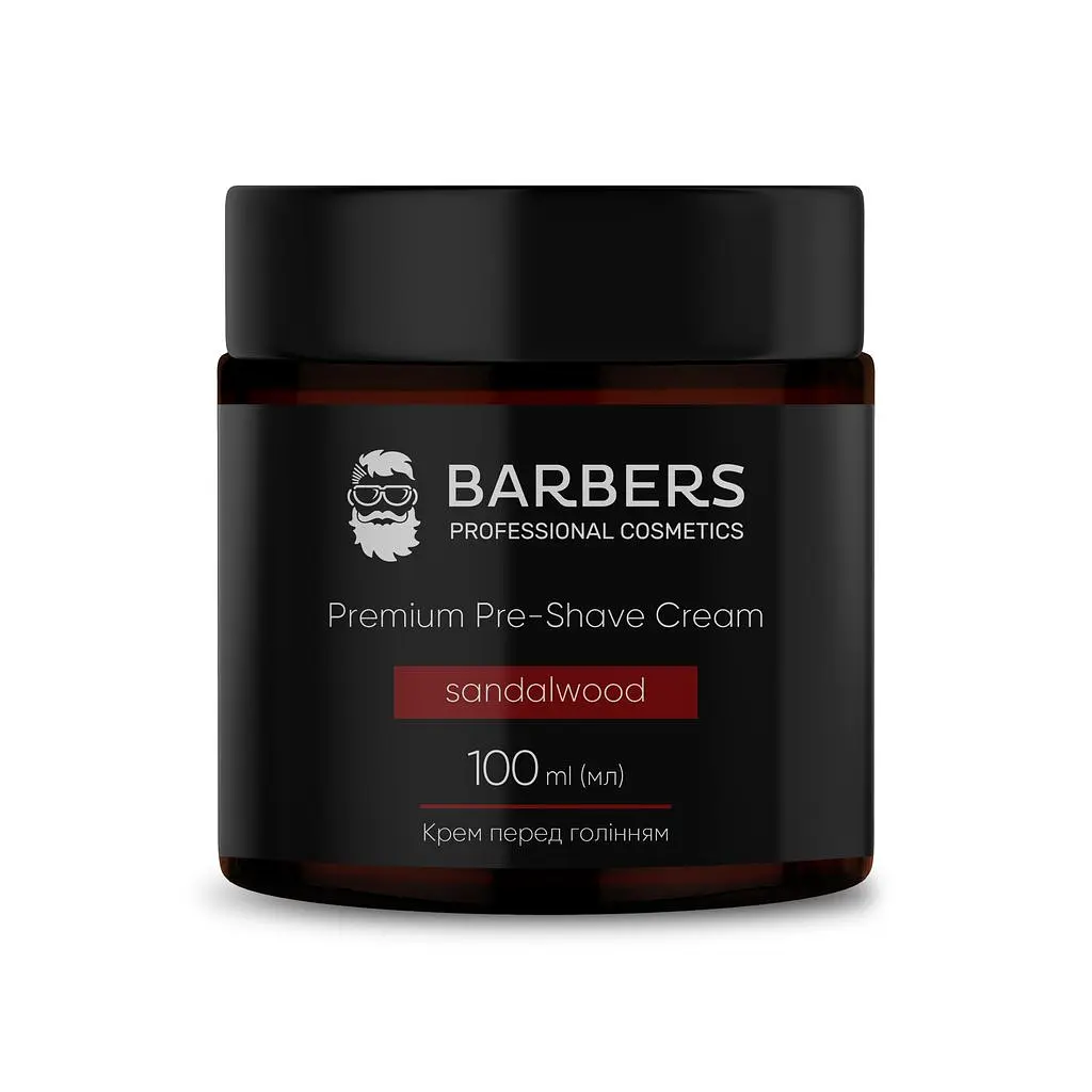Крем перед голінням Barbers Pre-Shaving Cream Sandalwood 100 мл - фото 2
