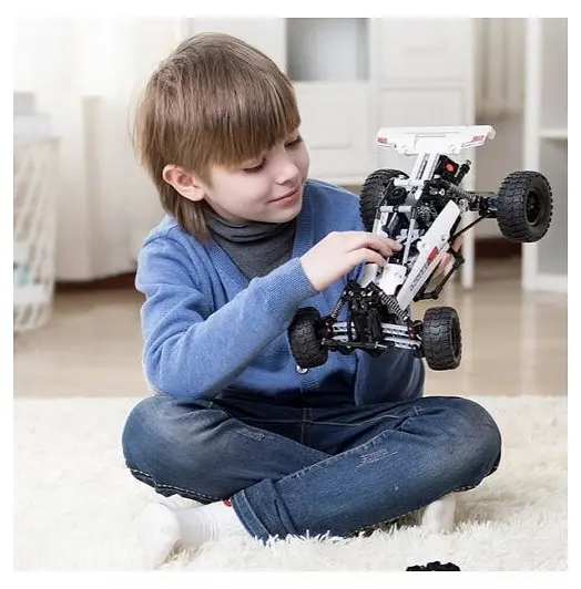 Конструктор XiaomiDesert Racing Car Building Blocks Set BEV4168CN - фото 9